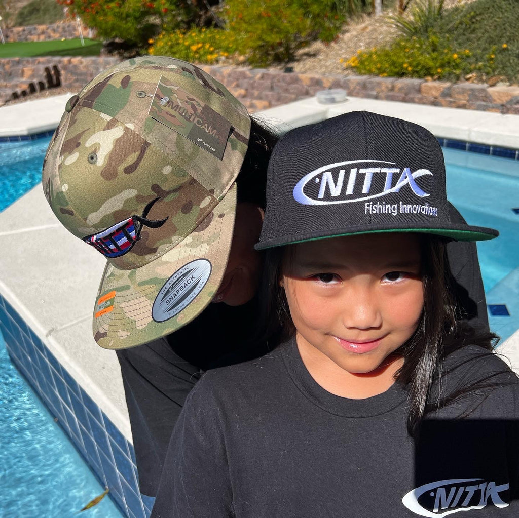 NITTA (SNAP BACK) EMBROIDERED HATS – Nitta Fishing Innovations