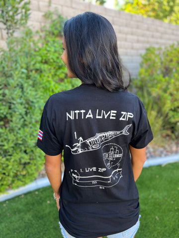 NITTA LIVE ZIP STYLE shirt (unisex)